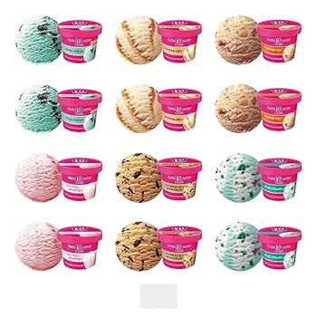 Amazon.co.jp: サーティワン アイスクリーム 詰め合わせ 6種×2個